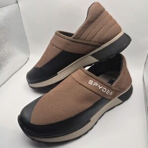Spyder Maverick Slip On Shoes Men's 9.5 Brown Comfort‎ Casual Walking Sneakers